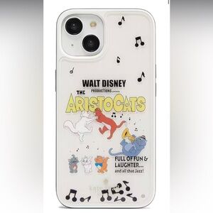 Kate Spade New York Disney X Aristocats iPhone 14 PRO Case Clear